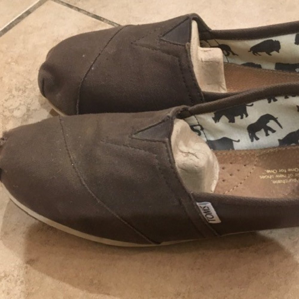 Dark Brown TOMS